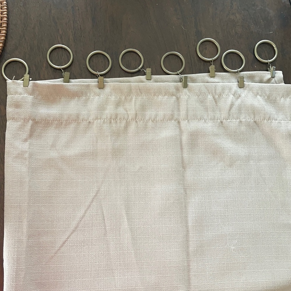 Curtains with tie backs